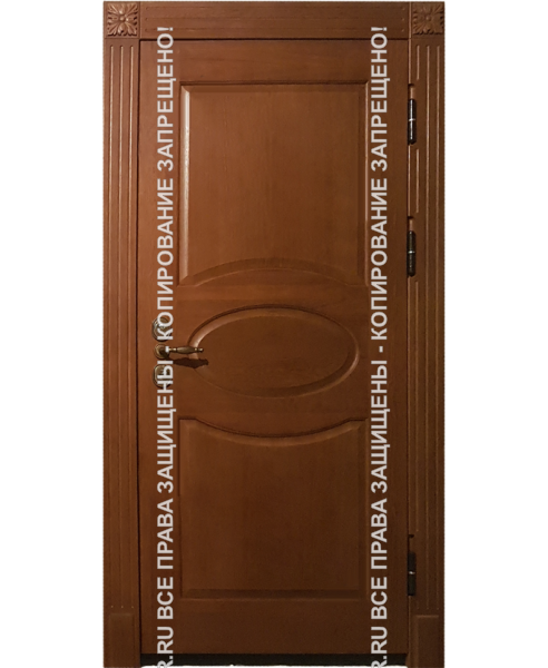 Металлическая дверь на дачу МДФ/МДФ 3064 Металлическая дверь на дачу МДФ/МДФ 3064