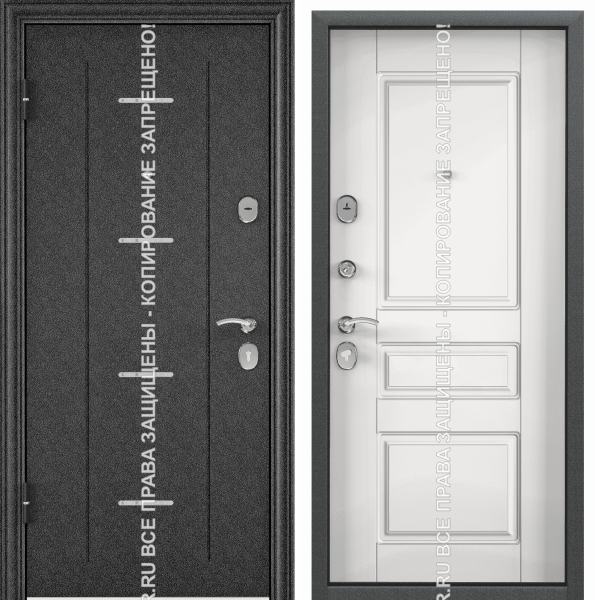 Металлическая дверь с шумоизоляцией МДФ/МДФ 3148 Металлическая дверь с шумоизоляцией МДФ/МДФ 3148