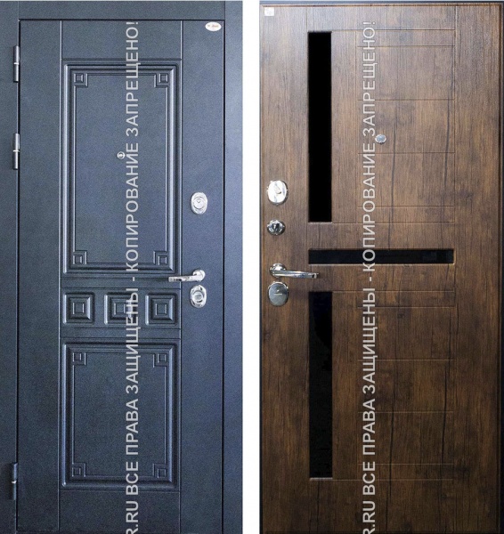 Железная взломостойкая дверь МДФ 3134 Железная взломостойкая дверь МДФ 3134