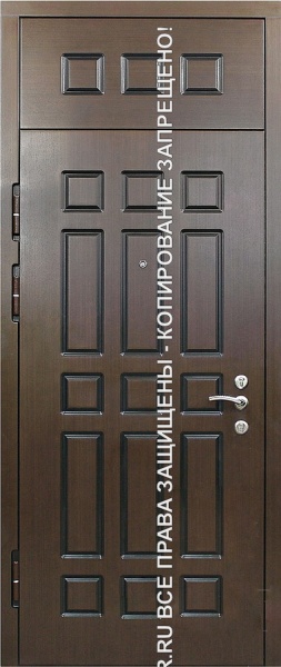 Дверь металлическая офисная МДФ/МДФ 0007 Дверь металлическая офисная МДФ/МДФ 0007