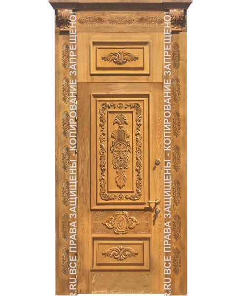 Стальная дверь трехконтурная МДФ/МДФ 3101 Стальная дверь трехконтурная МДФ/МДФ 3101