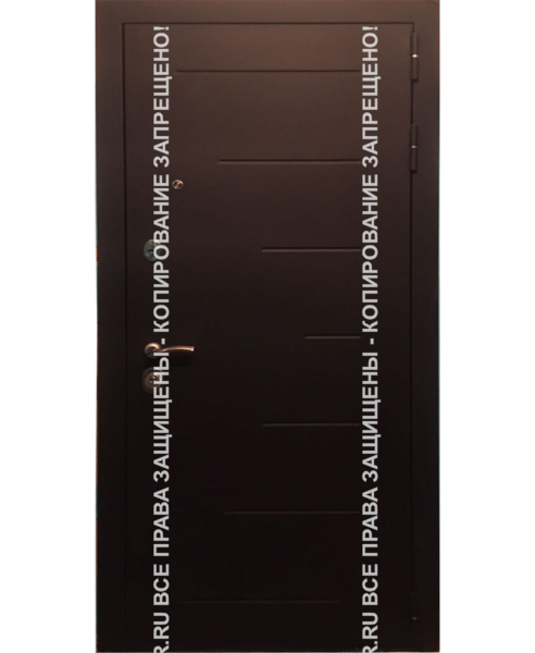 Железная входная офисная дверь МДФ/МДФ 3208 Железная входная офисная дверь МДФ/МДФ 3208