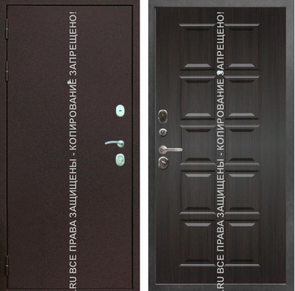 Дверь металлическая взломостойкая входная МДФ/МДФ 3112 Дверь металлическая взломостойкая входная МДФ/МДФ 3112